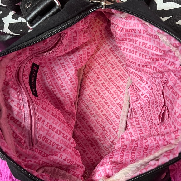 SOLD Playboy y2k matching purse & duffel bag - Picture 5 of 11